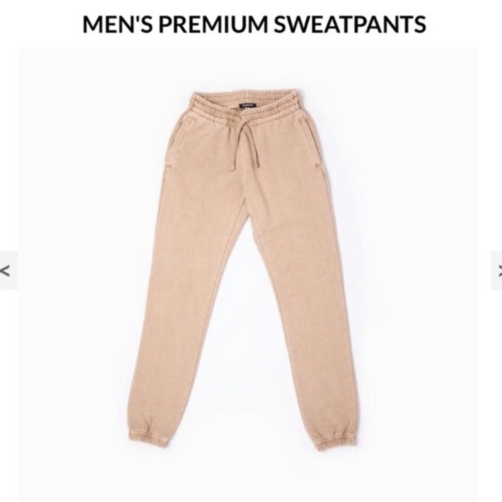 Talentless Men’s Premium Sweatpants in Sand